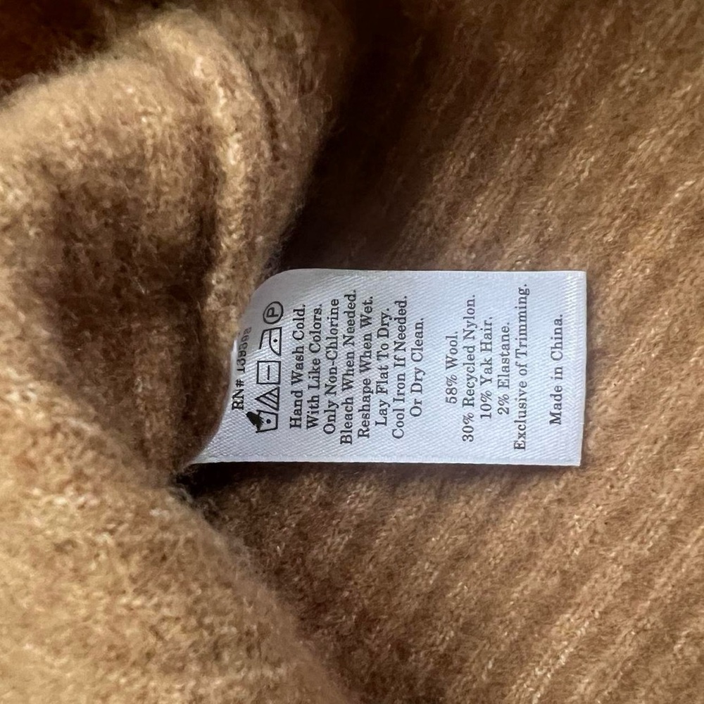 Everlane Camel Wool Sweater! - Picture 4 of 6